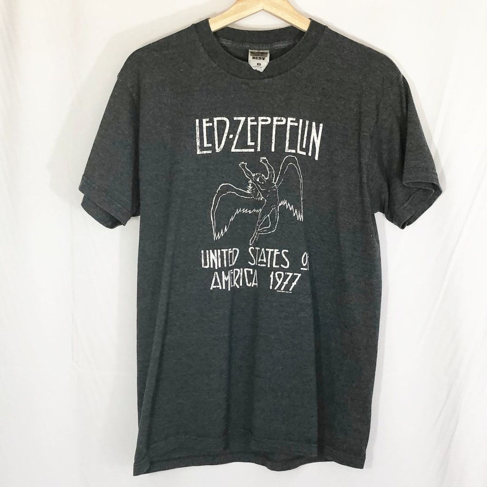 Led Zeppelin United States of America 1977 Tee - M